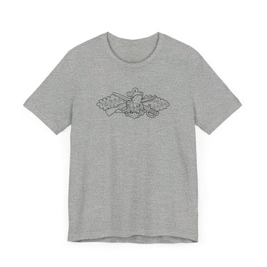 Seabee Qualification T-Shirt - Black & White Collection